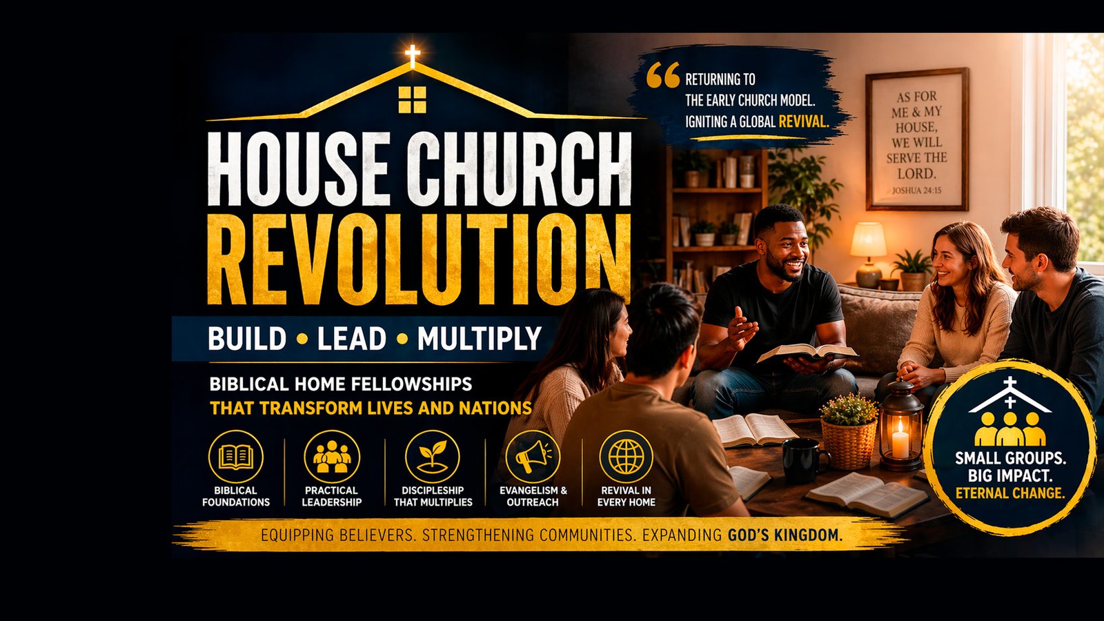House Church Revolution: Build, Lead & Multiply Biblical Home Fellowships